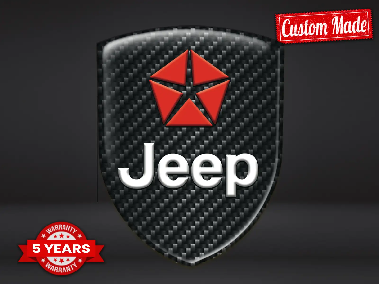Jeep Kuppelaufkleber Modern Stilvoll Max Edition Langlebig